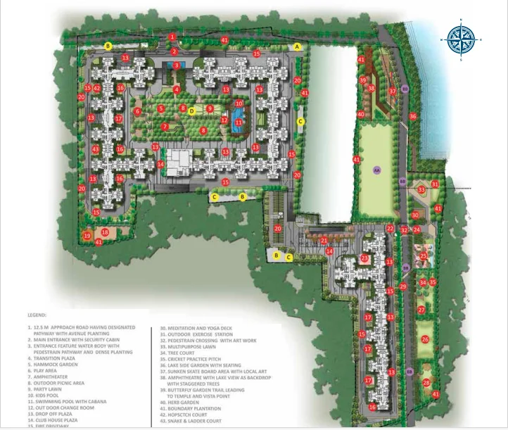 Shriram 107 SouthEast Master Plan